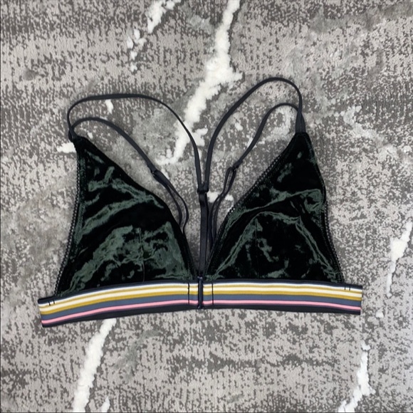 VICTORIA’S SECRET VELVET BRA and PANTIE SIZE M - Picture 2 of 8